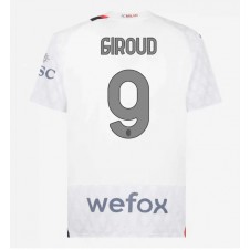 AC Milan Olivier Giroud #9 Bortatröja 2023-24 Korta ärmar
